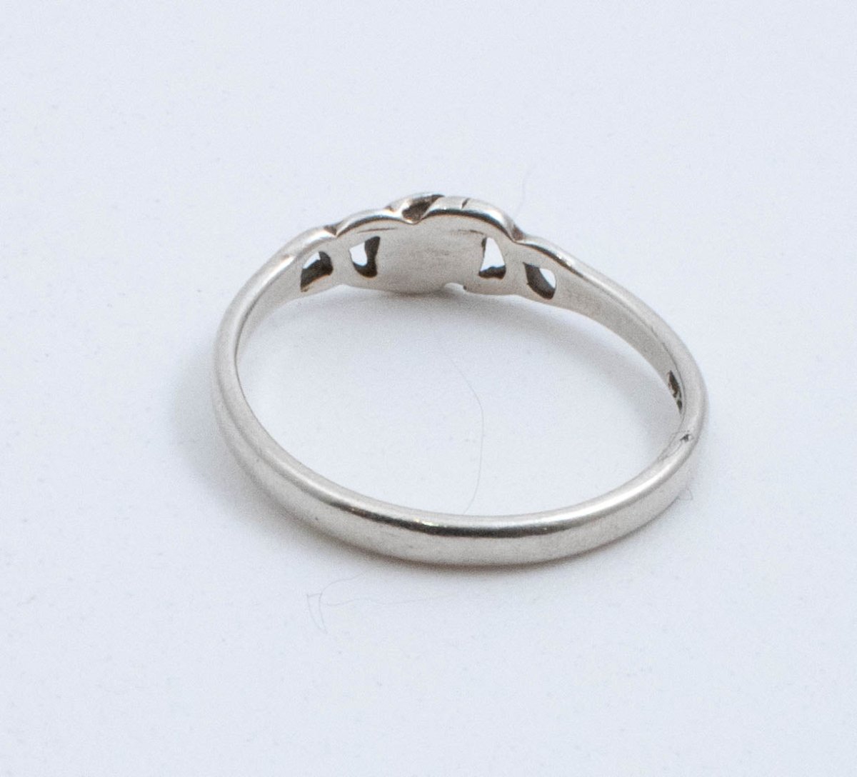 Vintage Sterling Silver Dainty Rose Ring! [Size 7 US] - 47Silver - 