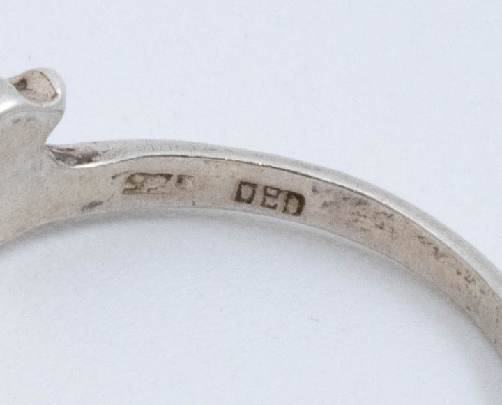 Vintage Sterling Silver Jumping Unicorn Ring! [Size 4.5 US]