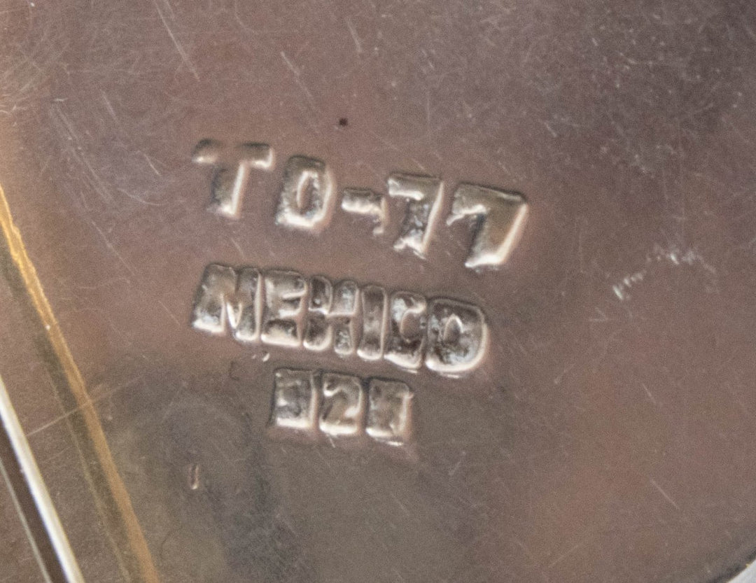 Vintage Sterling Silver Star Pendant (& Pin) With Large Silver Ball! Made in Mexico